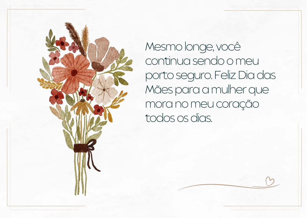 Mensagens para mães que têm filhos que moram longe no Dia das Mães por CORREIO