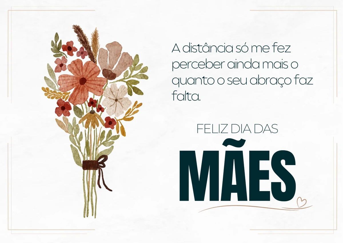 Mensagens para mães que têm filhos que moram longe no Dia das Mães por CORREIO