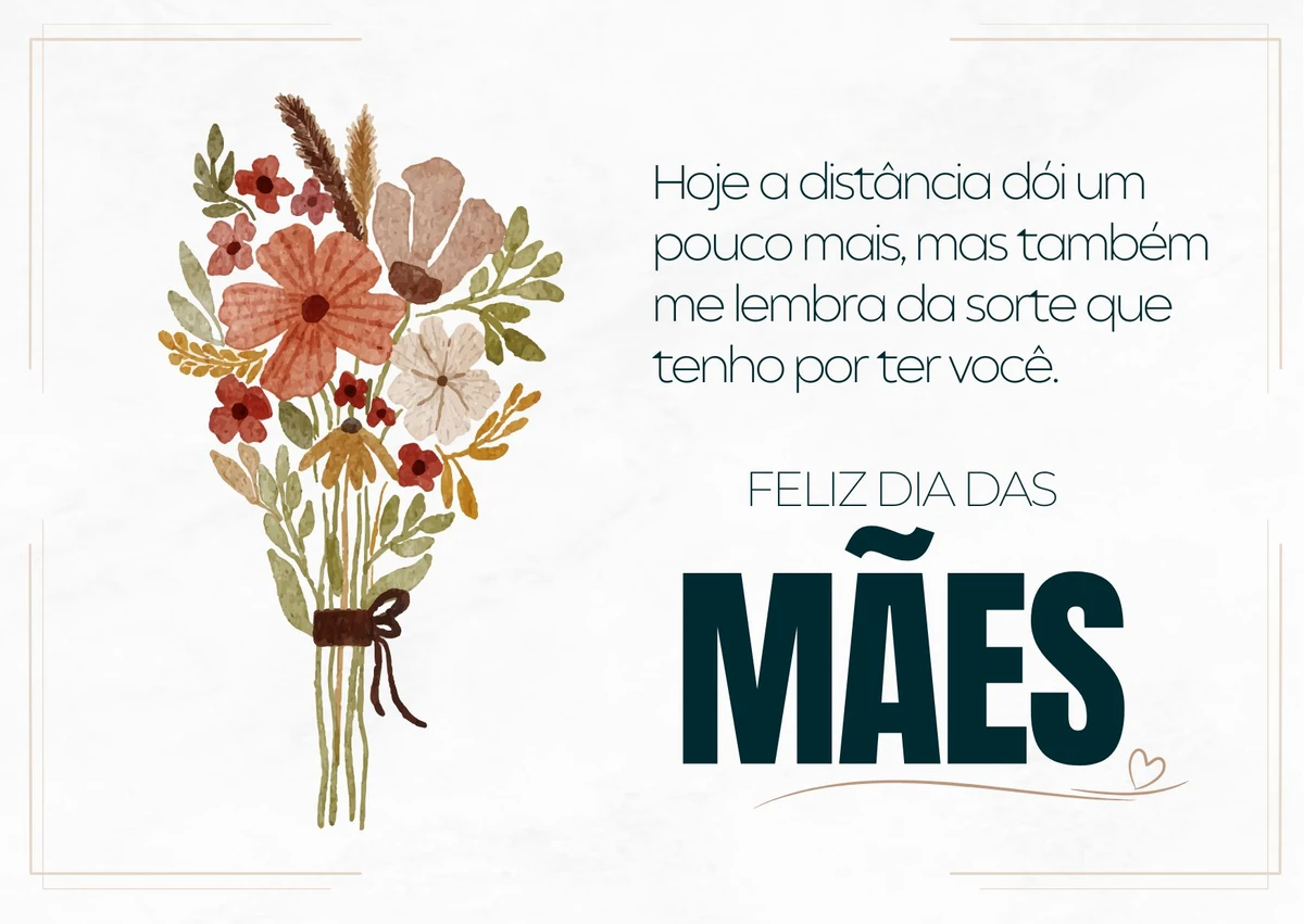 Mensagens para mães que têm filhos que moram longe no Dia das Mães por CORREIO