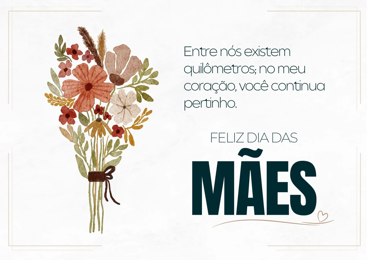 Mensagens para mães que têm filhos que moram longe no Dia das Mães por CORREIO