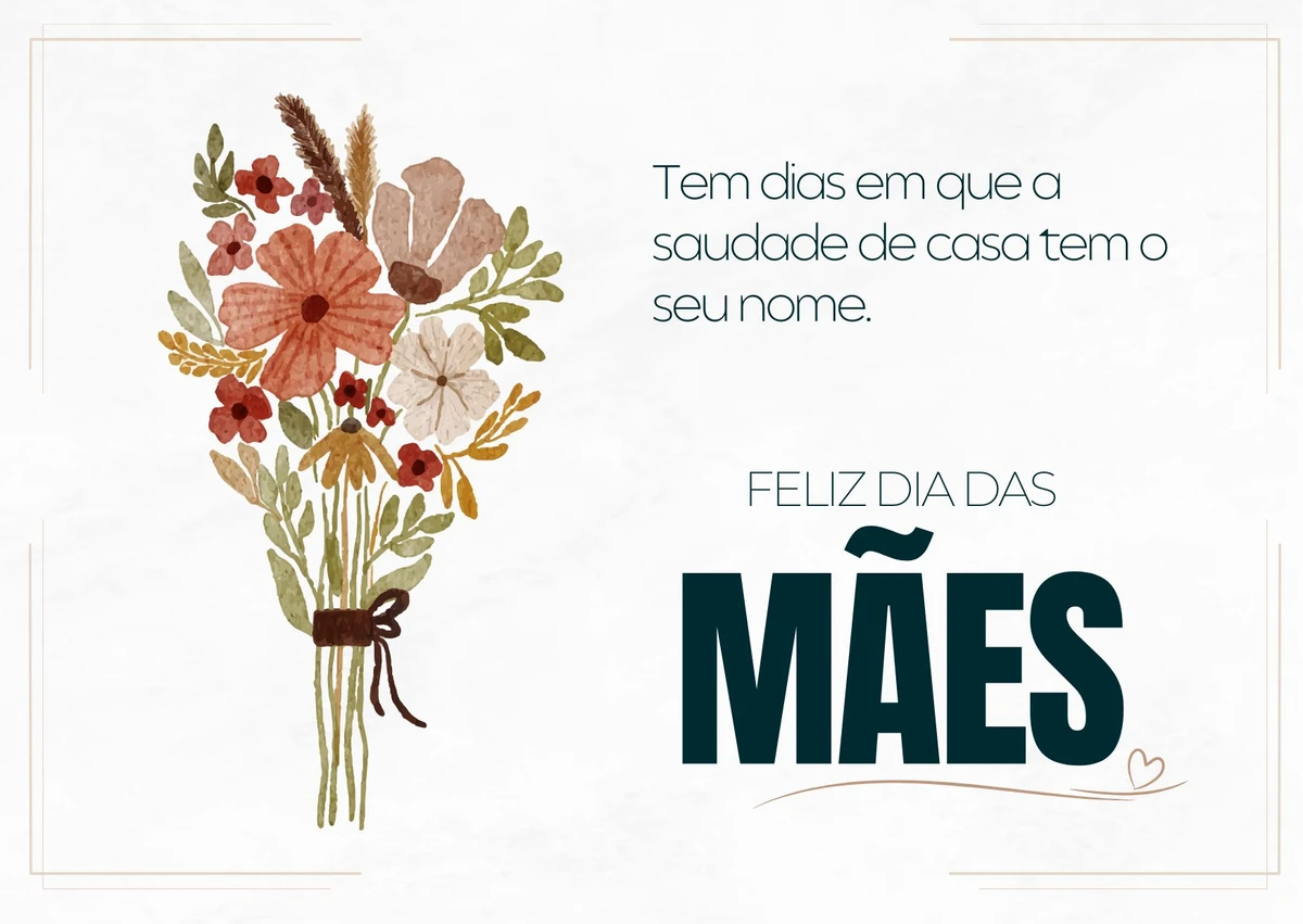 Mensagens para mães que têm filhos que moram longe no Dia das Mães por CORREIO