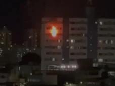 Imagem - Incêndio atinge apartamento em Brotas