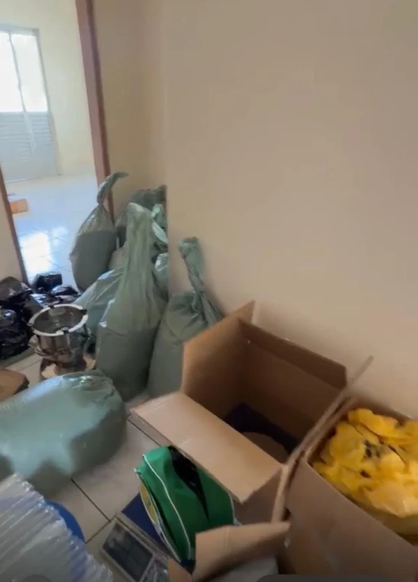 Meia tonelada de drogas apreendida em centro do BDM renderia R$ 2 milhões por Reprodução / Polícia Civil da Bahia