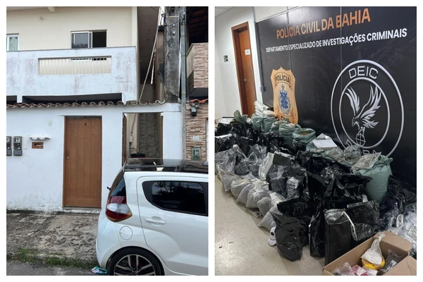 Meia tonelada de drogas apreendida em centro do BDM renderia R$ 2 milhões