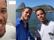 Imagem - José Loreto leva 'sósia' ao dentista e resultado impressiona internautas; veja antes e depois