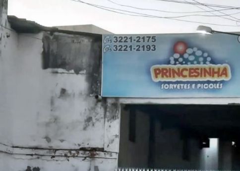 Após funcionar por mais de 60 anos, a sorveteria Princesinha encerrou as atividades em 2021 por Reprodução