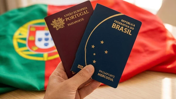 A nova identidade não substitui o passaporte, mas blinda o CPF do cidadão contra bloqueios bancários e pendências fiscais à distância. Ilustração/Gemini por AGENCIA BRASIL