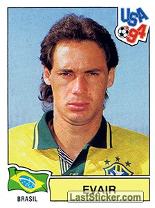 Evair (1994) - Participou de grande parte das Eliminatórias, mas foi preterido por Viola e Ronaldo por LastSticker/Reprodução 
