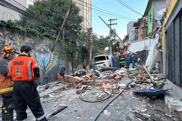 Explosão em São Paulo por Reprodução