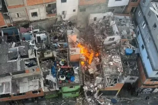 Explosão em São Paulo