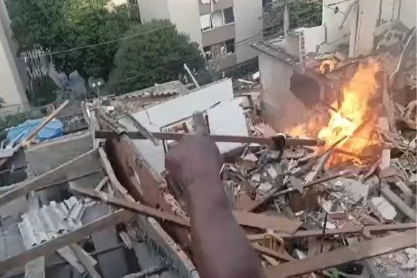 Explosão em São Paulo por Reprodução
