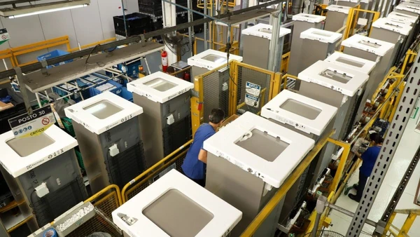 Fábrica da Electrolux no Chile por Reprodução