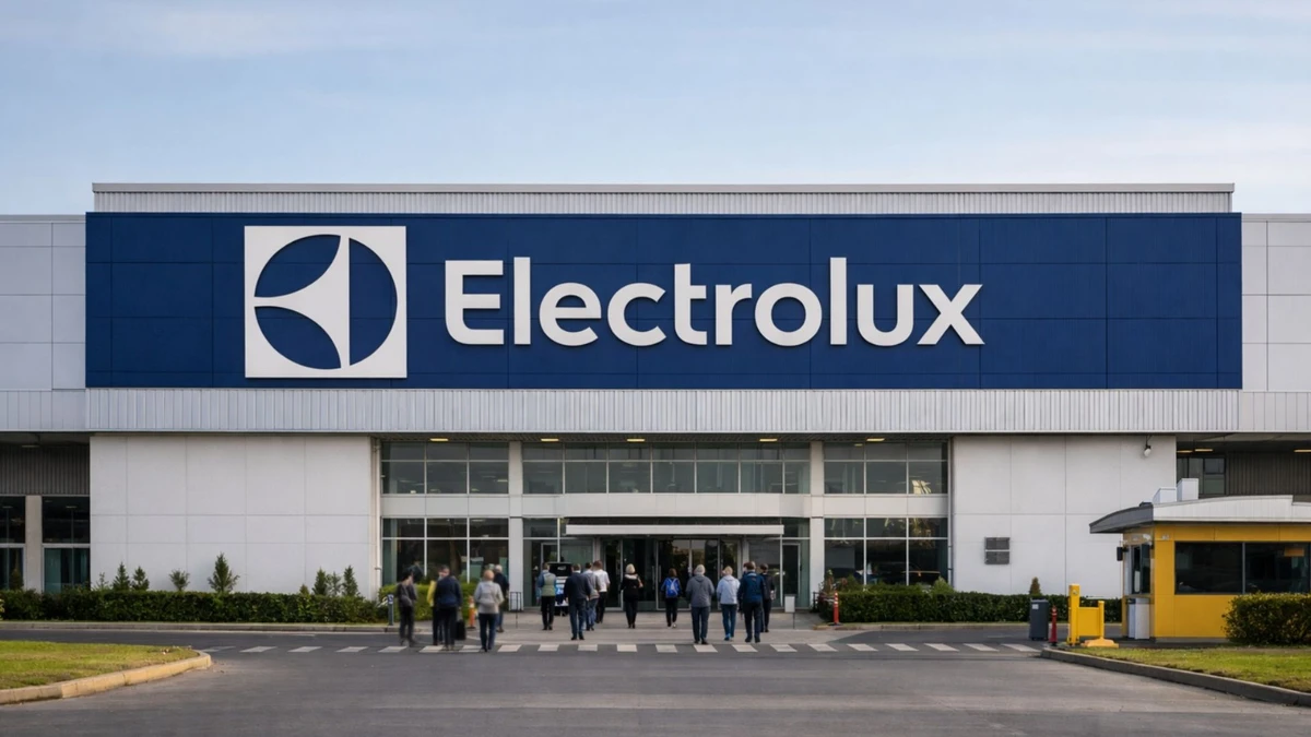 Fábrica da Electrolux no Chile por Reprodução