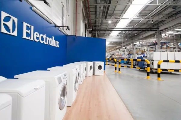 Fábrica da Electrolux no Chile por Reprodução