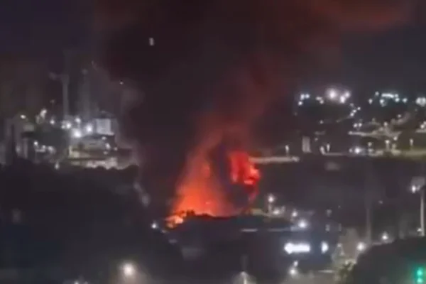 Incêndio atingiu Circo do Tirú em Natal por Reprodução