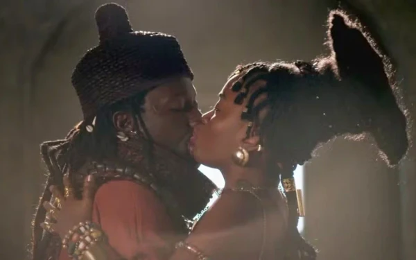 Kênia beija Dumi em A Nobreza do Amor 
