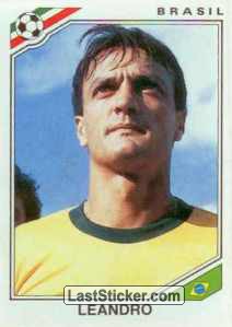 Leandro (1986) - Foi convocado, mas se recusou a ir à Copa no dia do embarque para o México por LastSticker/Reprodução