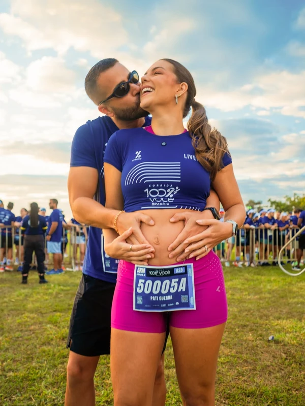 Pati Guerra está grávida da primeira filha com Rafa Marques por Reprodução/Instagram