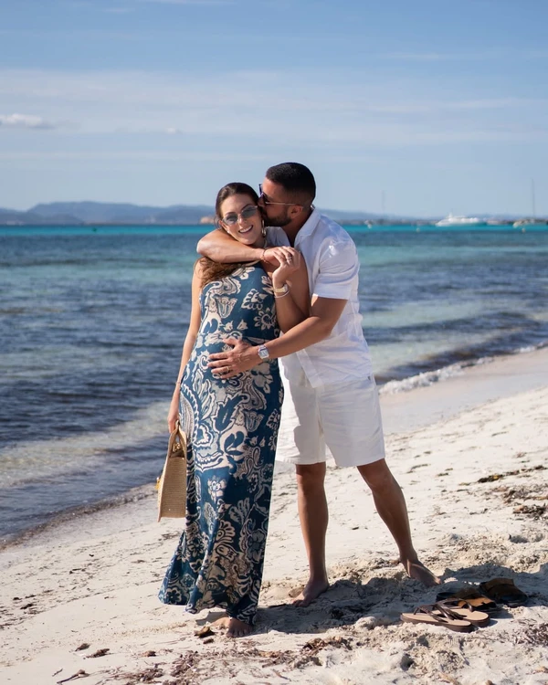 Pati Guerra está grávida da primeira filha com Rafa Marques por Reprodução/Instagram