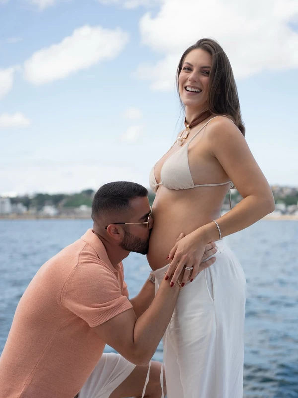 Pati Guerra está grávida da primeira filha com Rafa Marques por Reprodução/Instagram