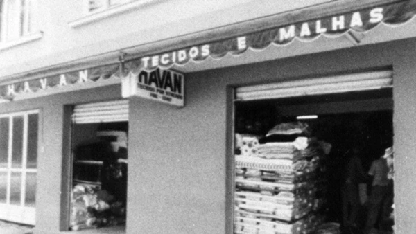 Primeira loja da Havan, inaugurada em 1986 na cidade de Brusque (SC) por Divulgação