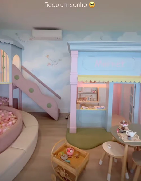 Quarto de Mavie e Mel Biancardi por Reprodução | Instagram