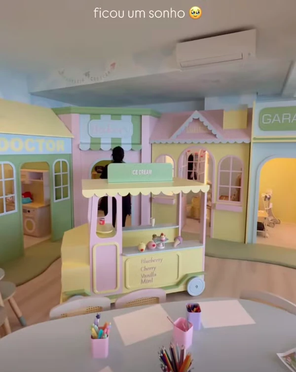 Quarto de Mavie e Mel Biancardi por Reprodução | Instagram