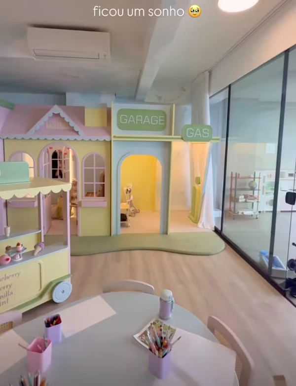 Quarto de Mavie e Mel Biancardi por Reprodução | Instagram