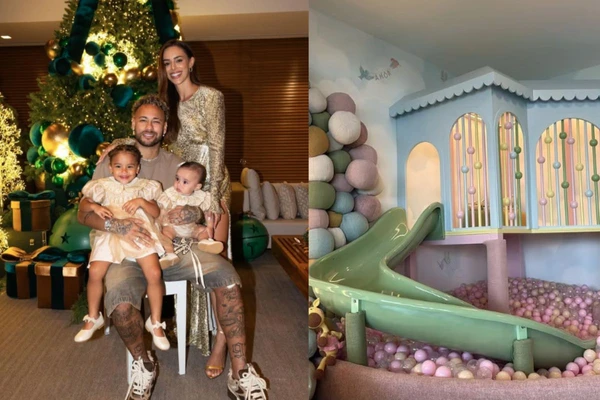 Quarto das filhas de Neymar repercutiu entre seguidores