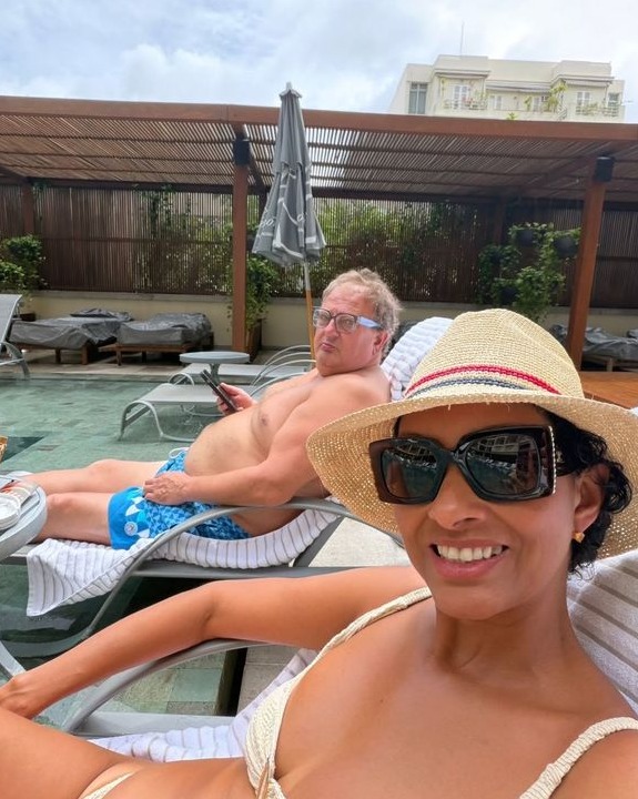 Rosângela Jacquin é esposa de Érick Jacquin há mais de 20 anos e atua nos negócios do chef francês por Reprodução