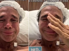 Imagem - Netinho chora em hospital após descobrir retorno do câncer: 'Vai dar tudo certo de novo'