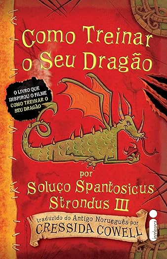 Como treinar o seu dragão, de Cressida Cowell (Intrínseca). Soluço Spantosicus Strondus III foi um extraordinário herói viking. Chefe guerreiro, mestre no combate com espadas, era conhecido por todo o território viking como "O encantador de dragões", devido ao poder que exercia sobre as terríveis feras. Mas nem sempre foi assim... Com 55% de desconto, está saindo por R$31,25. Link: https://amzn.to/4dfB8Pl por Reprodução