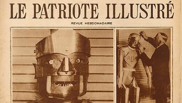 Eric (1928), de W. H. Richards e A. H. Reffell: um dos primeiros robôs humanoides exibidos ao público por Chris Protopapas / Wikimedia Commons