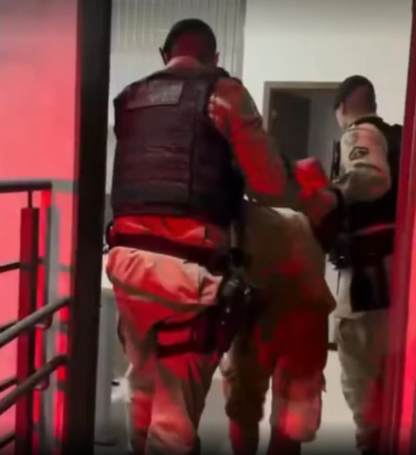 Felipe foi preso em flagrante por Reprodução