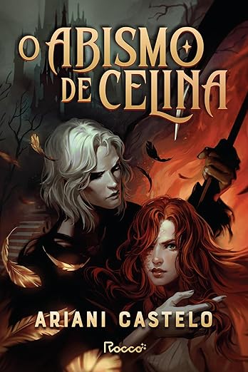 O abismo de Celina, de Ariani Castelo (Rocco). Ao acordar em um lugar escuro, frio e desolado rodeada por outros corpos e sem ideia de como foi parar ali, Celina logo se dá conta de que algo terrível aconteceu. As cicatrizes cobrindo metade do seu corpo e as memórias vagas de um incêndio são as únicas pistas de que não está mais no mundo dos vivos.Suas suspeitas são confirmadas quando um homem imponente, de olhos negros e sorriso debochado, aparece e comunica a todos que, longe de terem garantido um lugar no Paraíso, eles estão no Abismo, e o único jeito de sair dali é vencendo três desafios. Com 48% de desconto, está saindo por R$31,03. Link: https://amzn.to/4fgzK1B por Reprodução