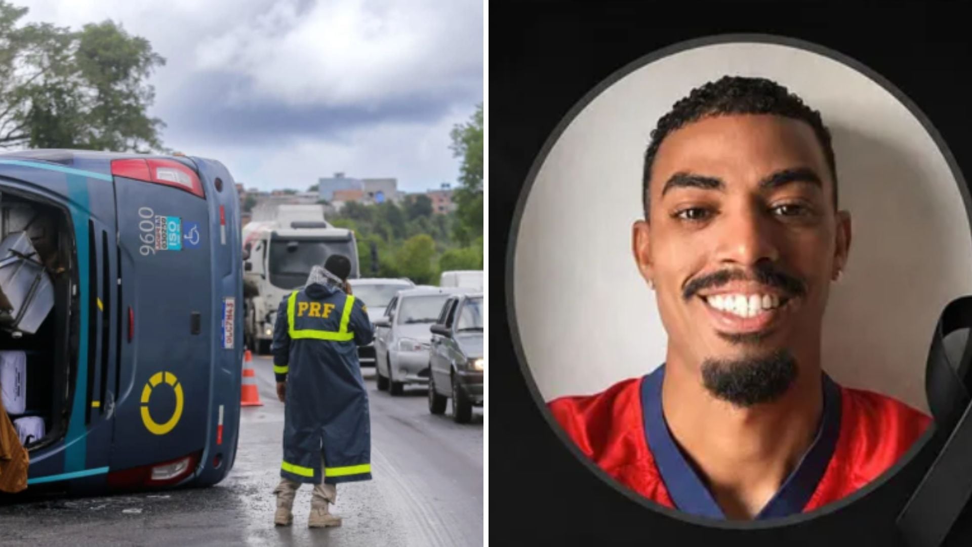 Acidente de ônibus na BR-324