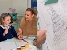Imagem - Filha de Roberto Justus choca com pedido inusitado em bolo de aniversário