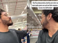 Imagem - Eliezer expõe brigas com funcionária no supermercado: 'Fica descendo a lenha em mim'