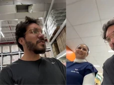 Imagem - Eliezer mostra compra de R$ 5 mil em supermercado e expõe atritos com funcionária durante mercado