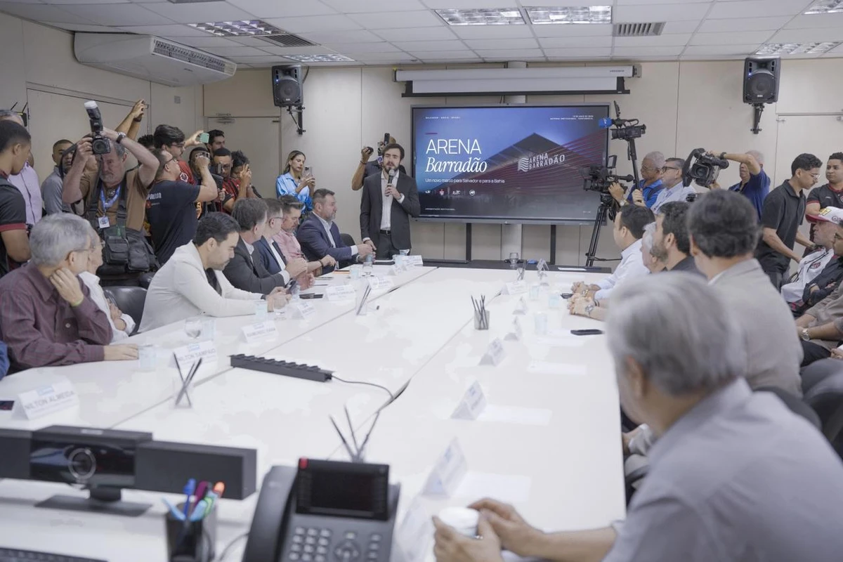 Apresentação do projeto da Arena Barradão por Betto Jr. / Secom PMS