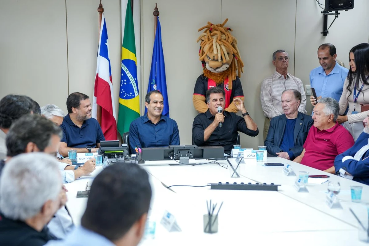 Apresentação do projeto da Arena Barradão por Betto Jr. / Secom PMS