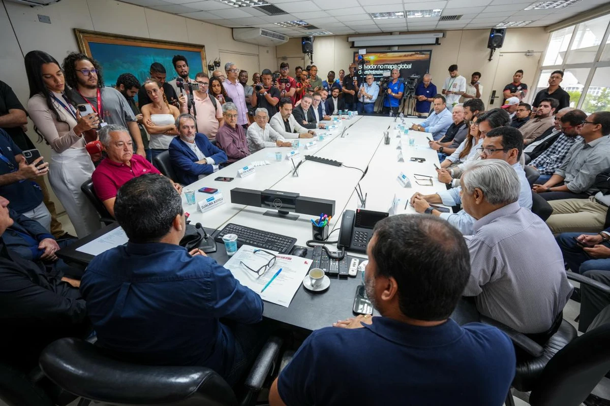 Apresentação do projeto da Arena Barradão por Betto Jr. / Secom PMS