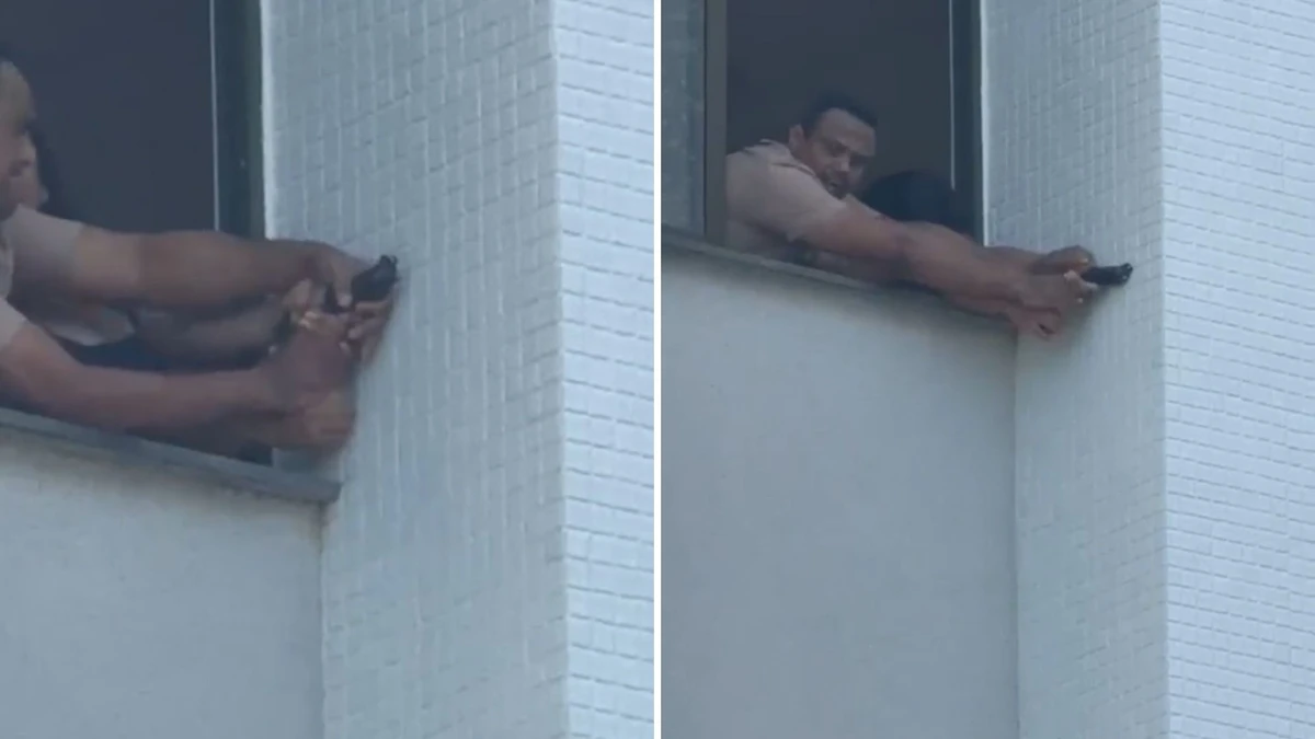 Casal disputa arma em hotel na Bahia