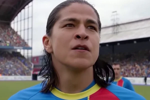 Cristo Fernández como 'Dani Rojas' em Ted Lasso por Cristo Fernández como 'Dani Rojas' em Ted Lasso