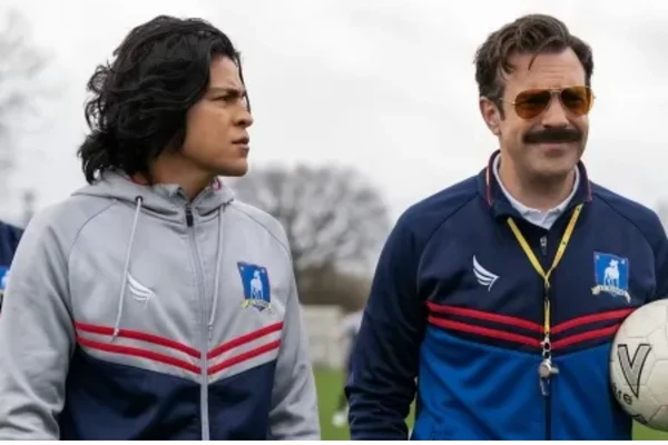 Cristo Fernández como 'Dani Rojas' em Ted Lasso por Cristo Fernández como 'Dani Rojas' em Ted Lasso
