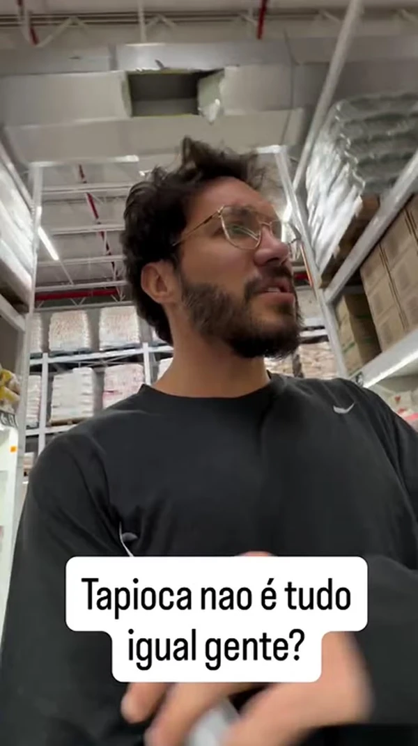 Eliezer fez as compras da casa com funcionária por Reprodução/Instagram