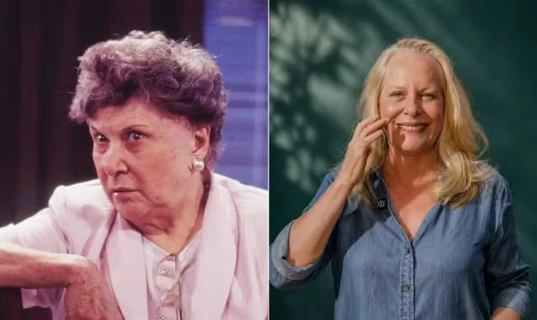 Lucinha Lins, que viveu Estela em 1994, volta ao universo de "A viagem", mas agora como Dona Maroca, mãe de Estela, papel que na novela foi de Yara Cortes. por Reprodução