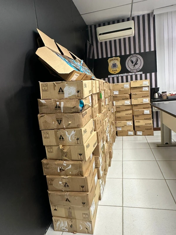 Operação Cefaleia prende suspeitos de envolvimento em roubo milionário de medicamentos por Divulgação