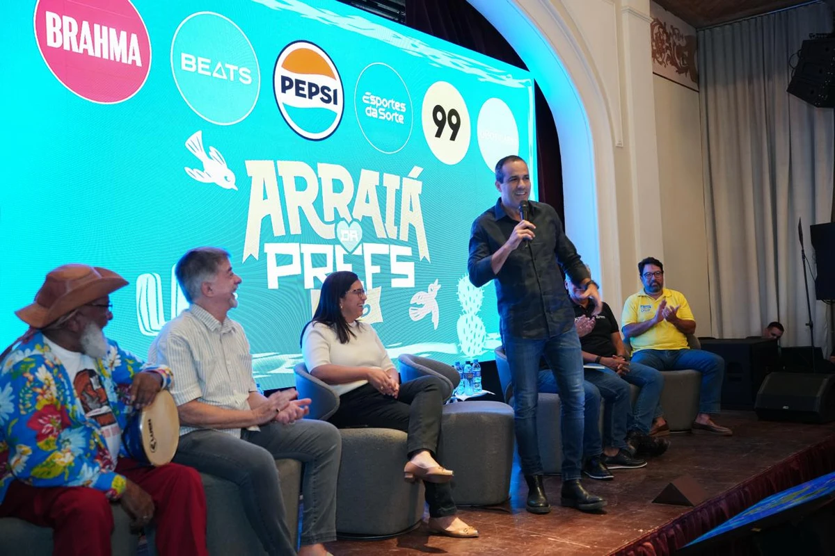 Bruno Reis apresentou Arraiá da Prefs por Betto Jr. / Secom PMS