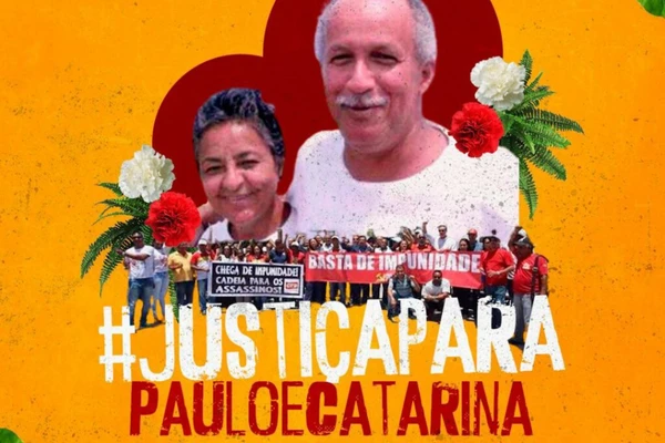 Paulo Colombiano e Catarina Galindo por Reprodução